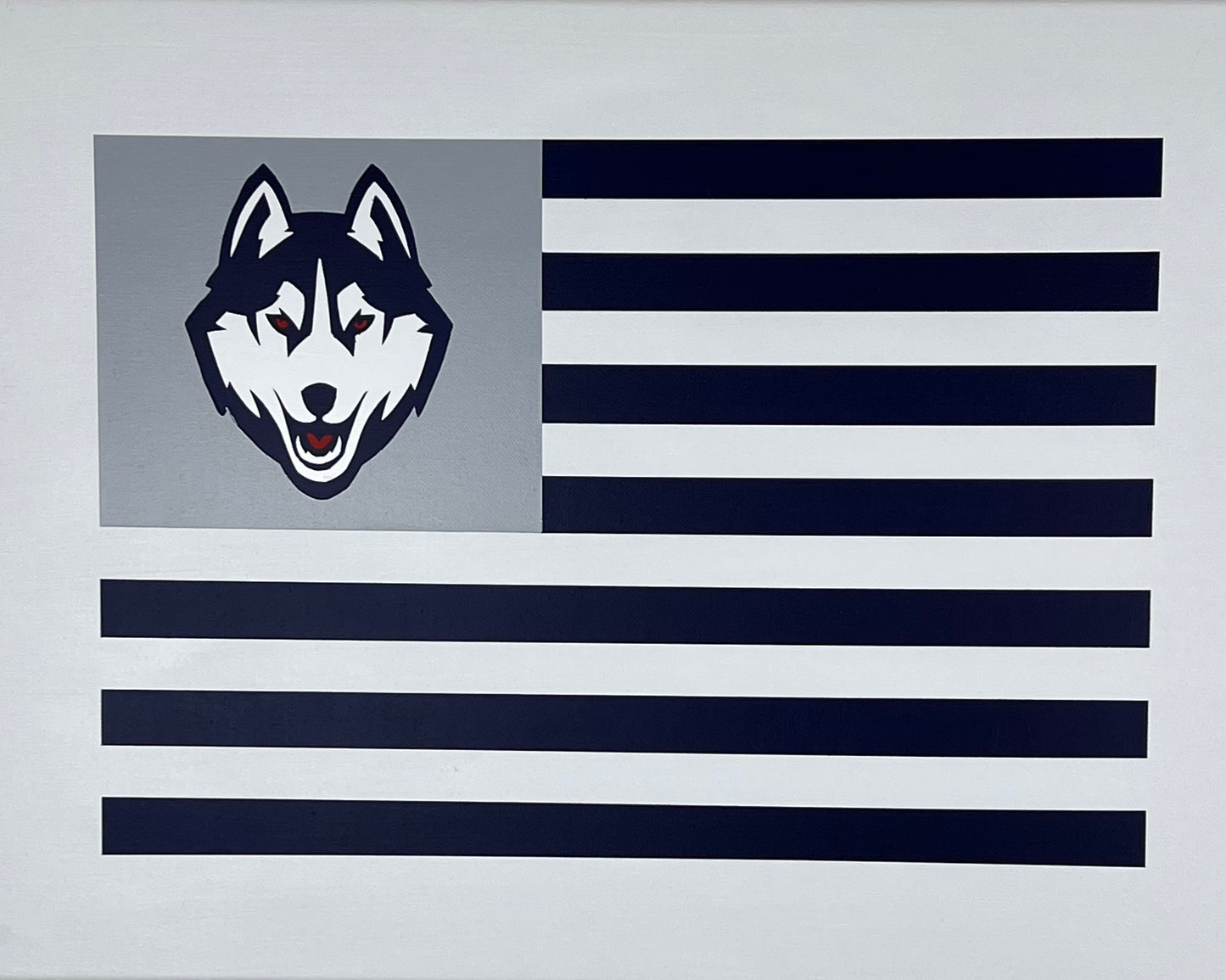 U Conn Flag 18" x 24"