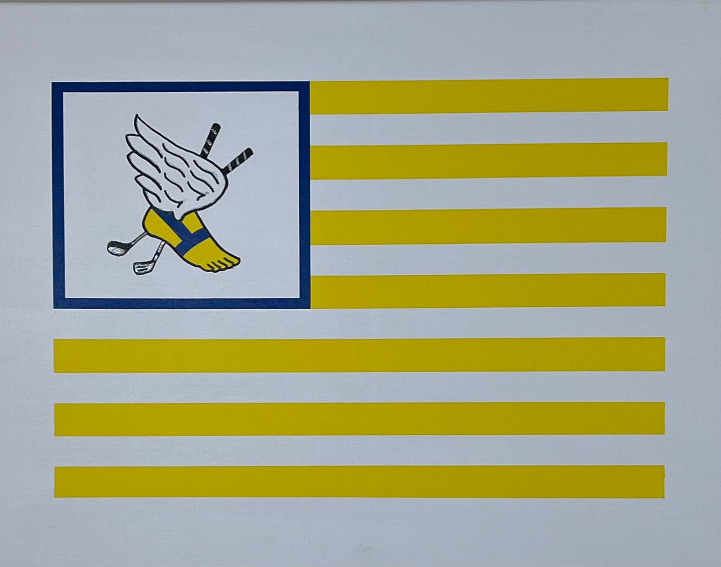 Winged Foot Flag 18" x 24"