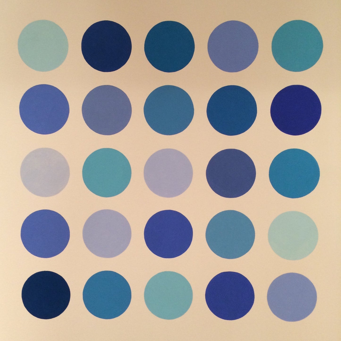 Blues 36" x 36"