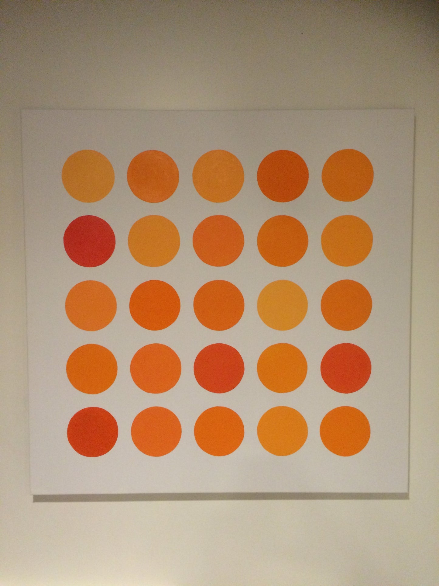 Oranges 36" x 36"