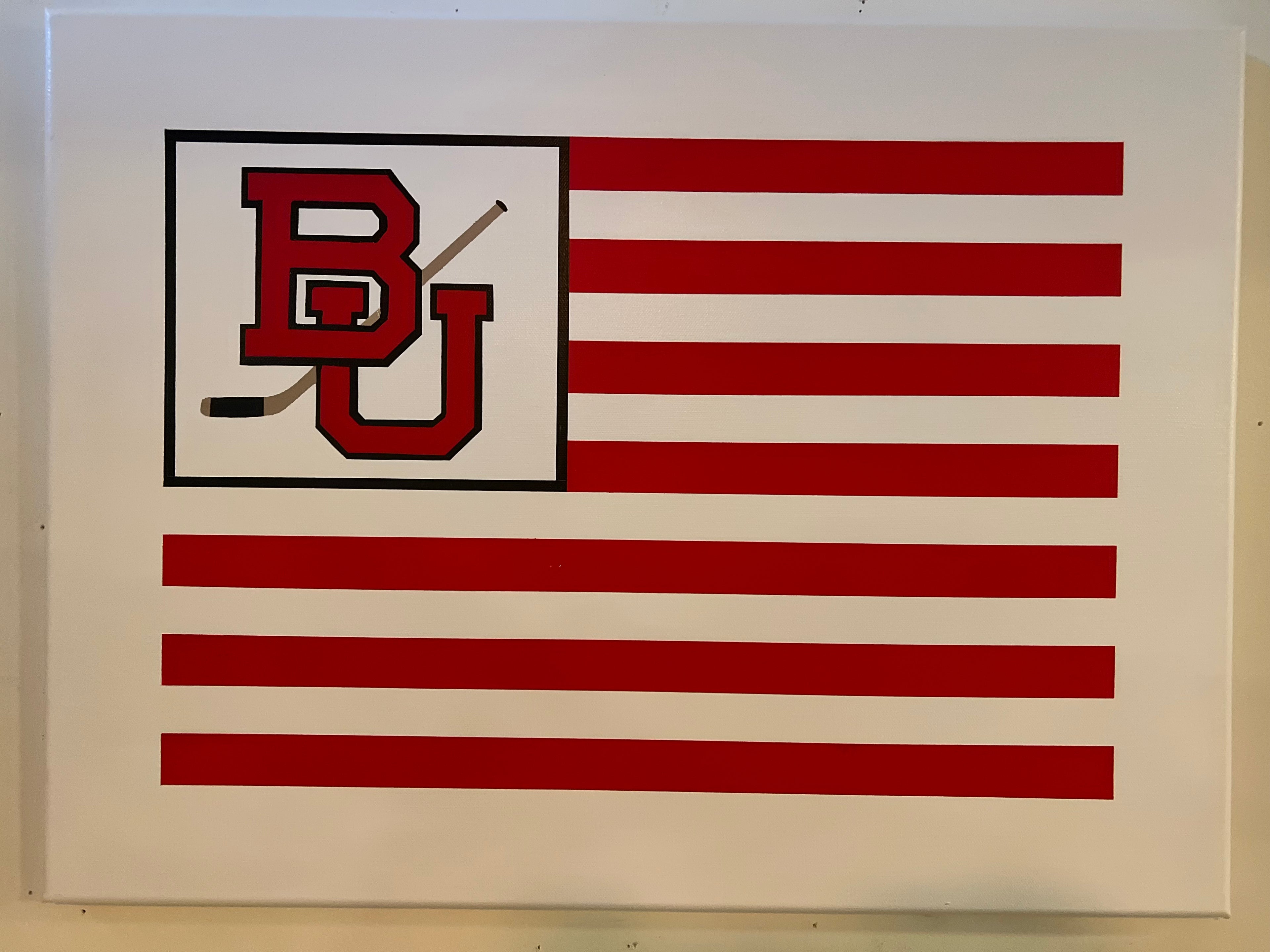 Boston University Hockey 18" x 24"