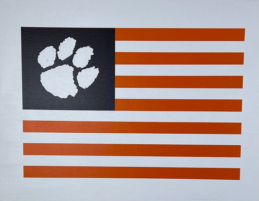 Clemson Flag 18" x 24"