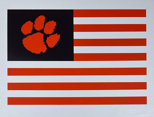 Clemson Flag 18" x 24"