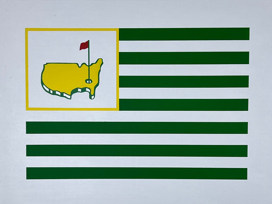 The Masters Flag 18" x 24"