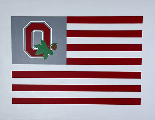 Ohio State Flag 18" x 24"