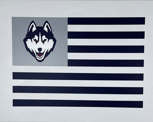U Conn Flag 18" x 24"