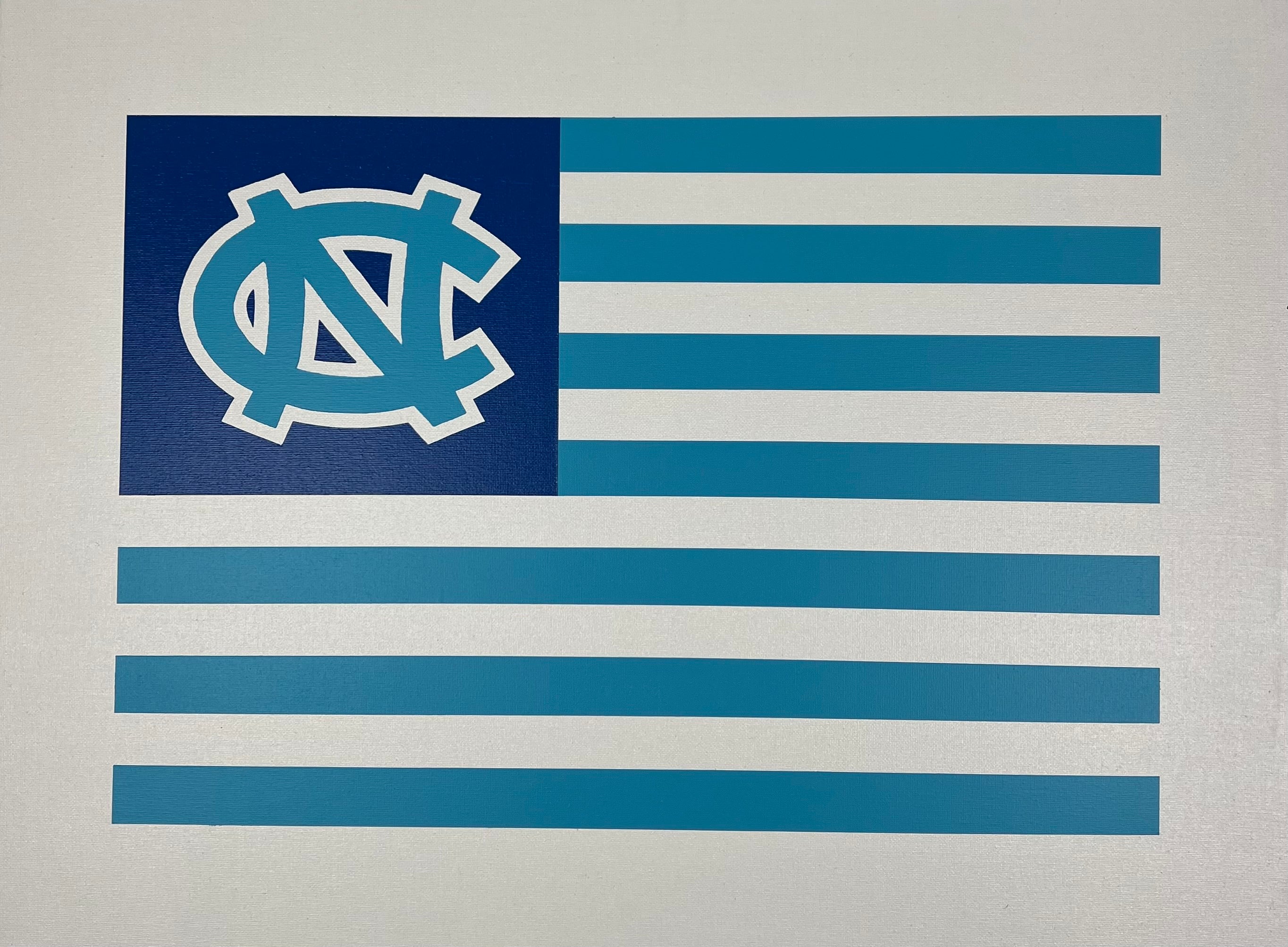 UNC logo flag 18" x 24"