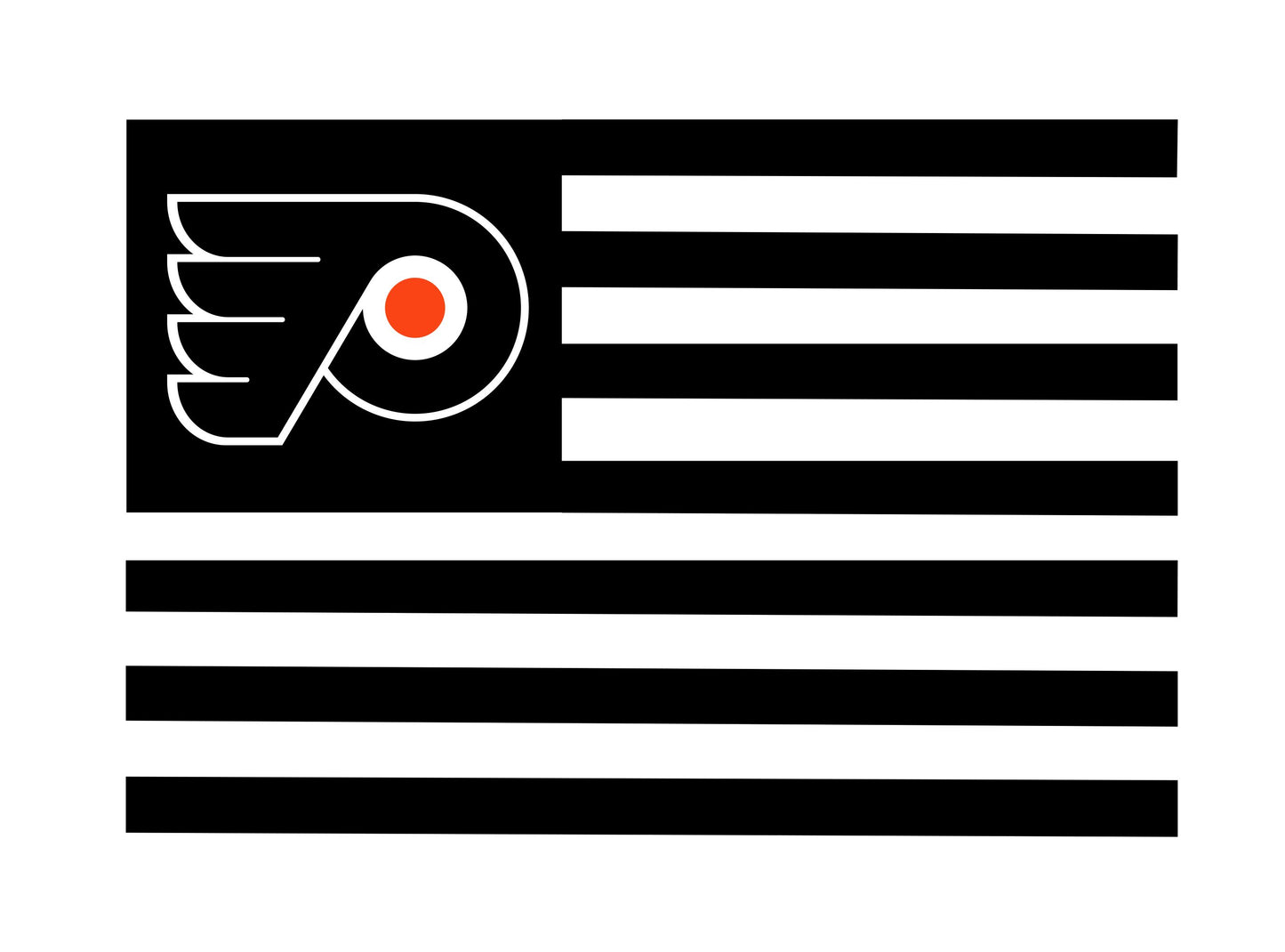 Philly Flyers Flag - 18" x 24" x 0.5"