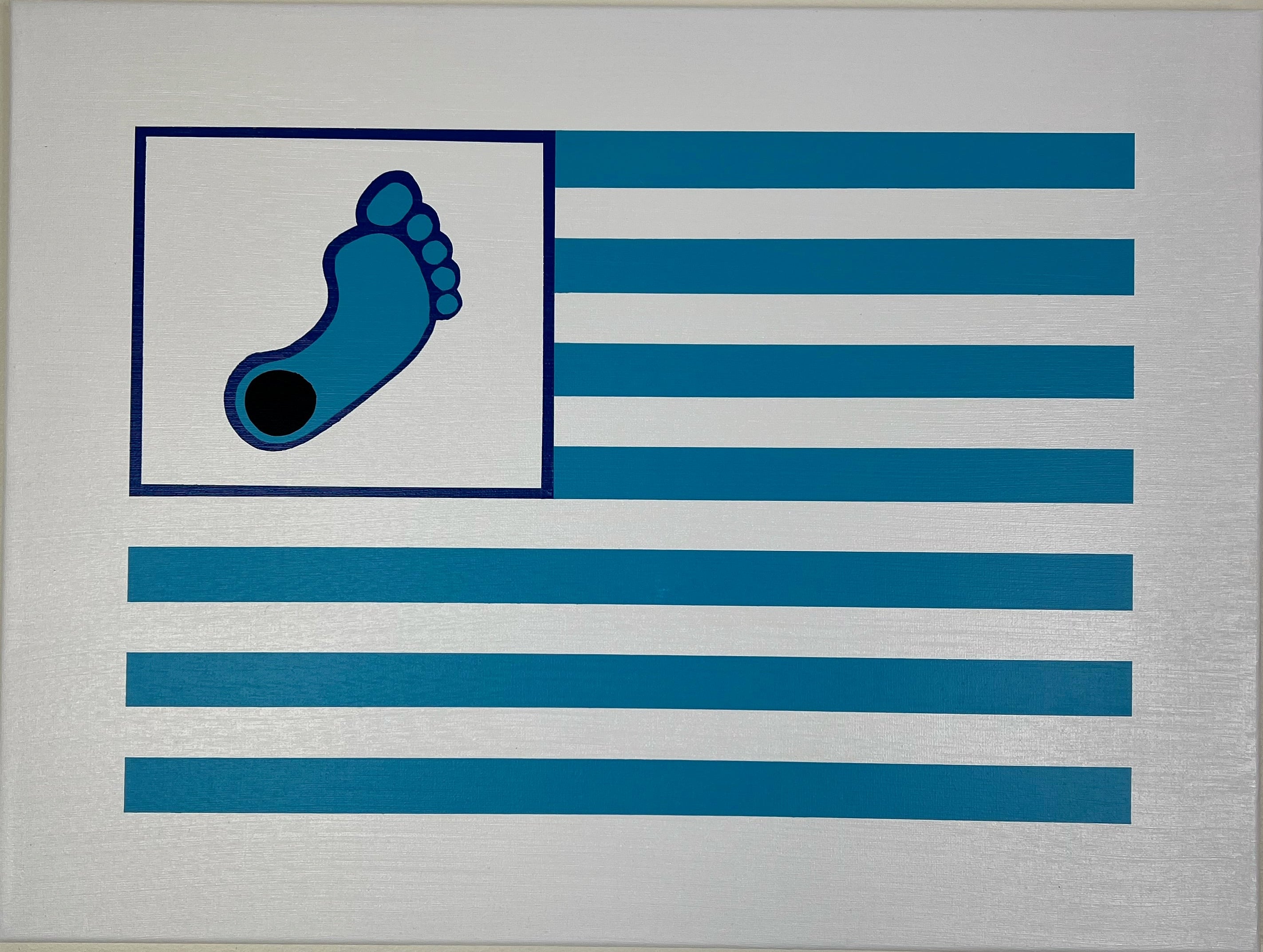 University of North Carolina Tarheel flag 18" x 24"