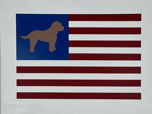 CavapooFlag  18" x 24"