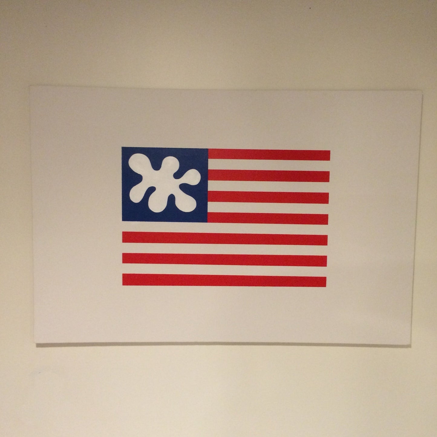 Splat!Flag  24" x 30"