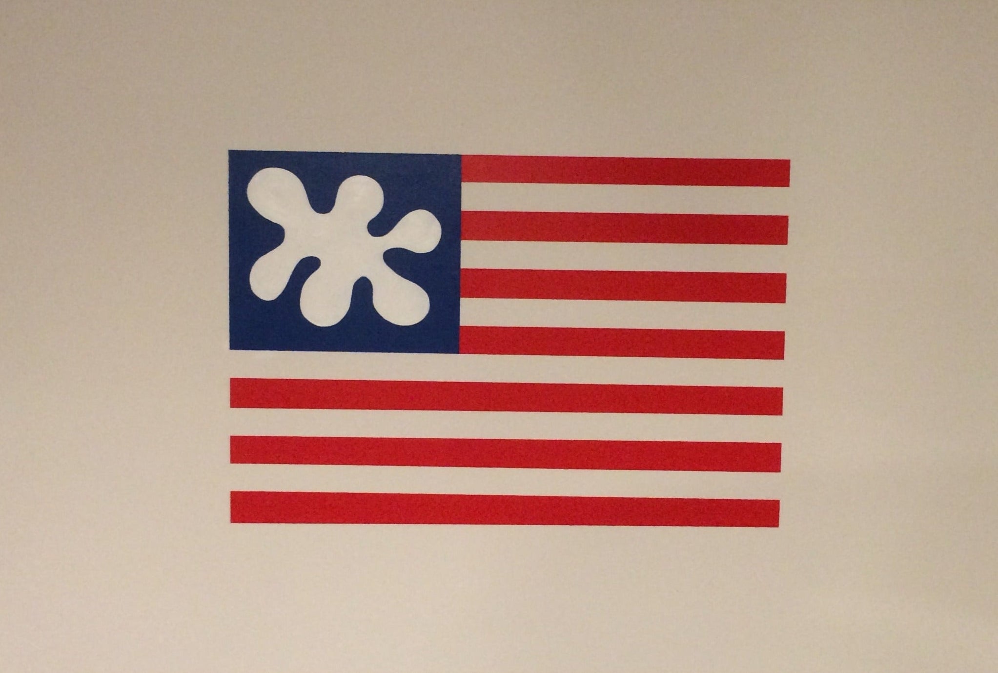 Splat!Flag  24" x 30"