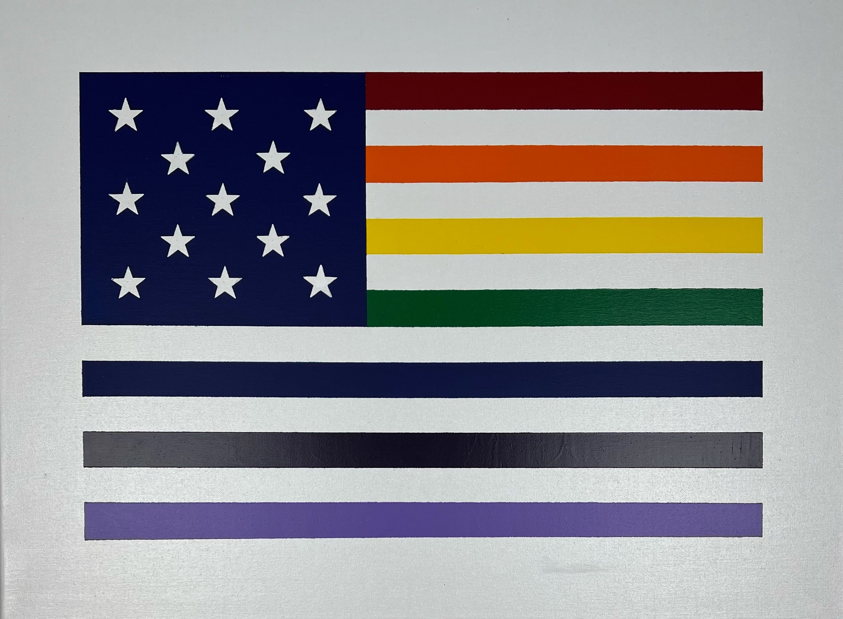 ROYGBIV Flag 18" x 24"
