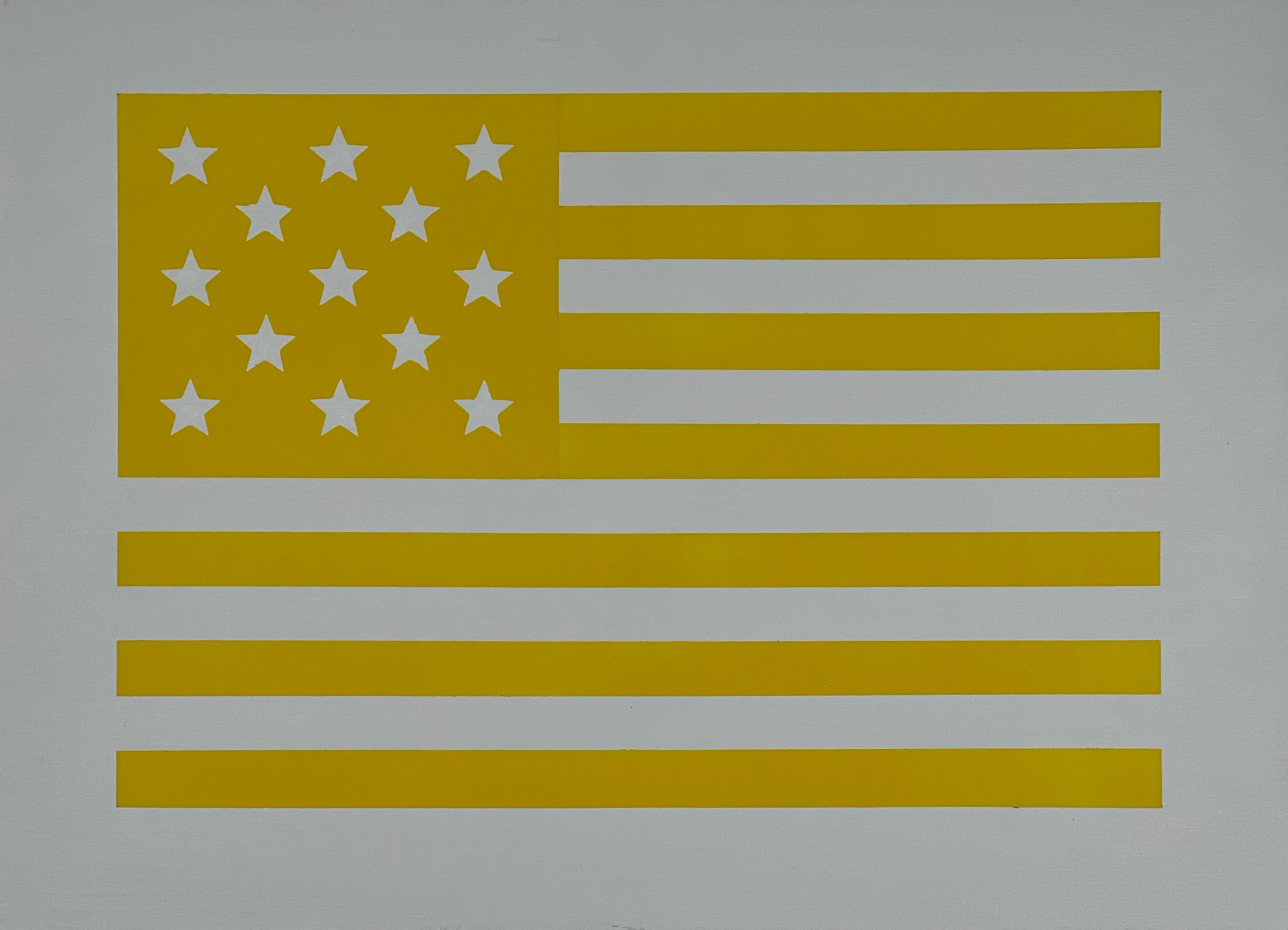 Yellow Flag 18" x 24"